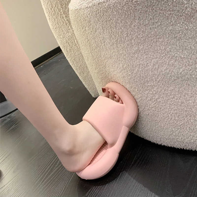 

Сланцы женские для дома и ванной, Нескользящие мягкие шлепанцы, летняя модель, 2023