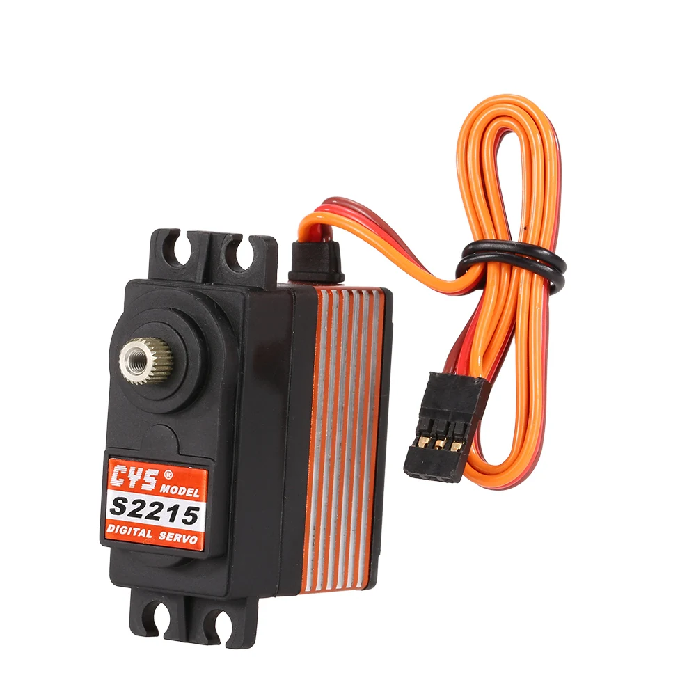 

CYS S2215 64 15KG digital titanium alloy gear steering gear robot model KST
