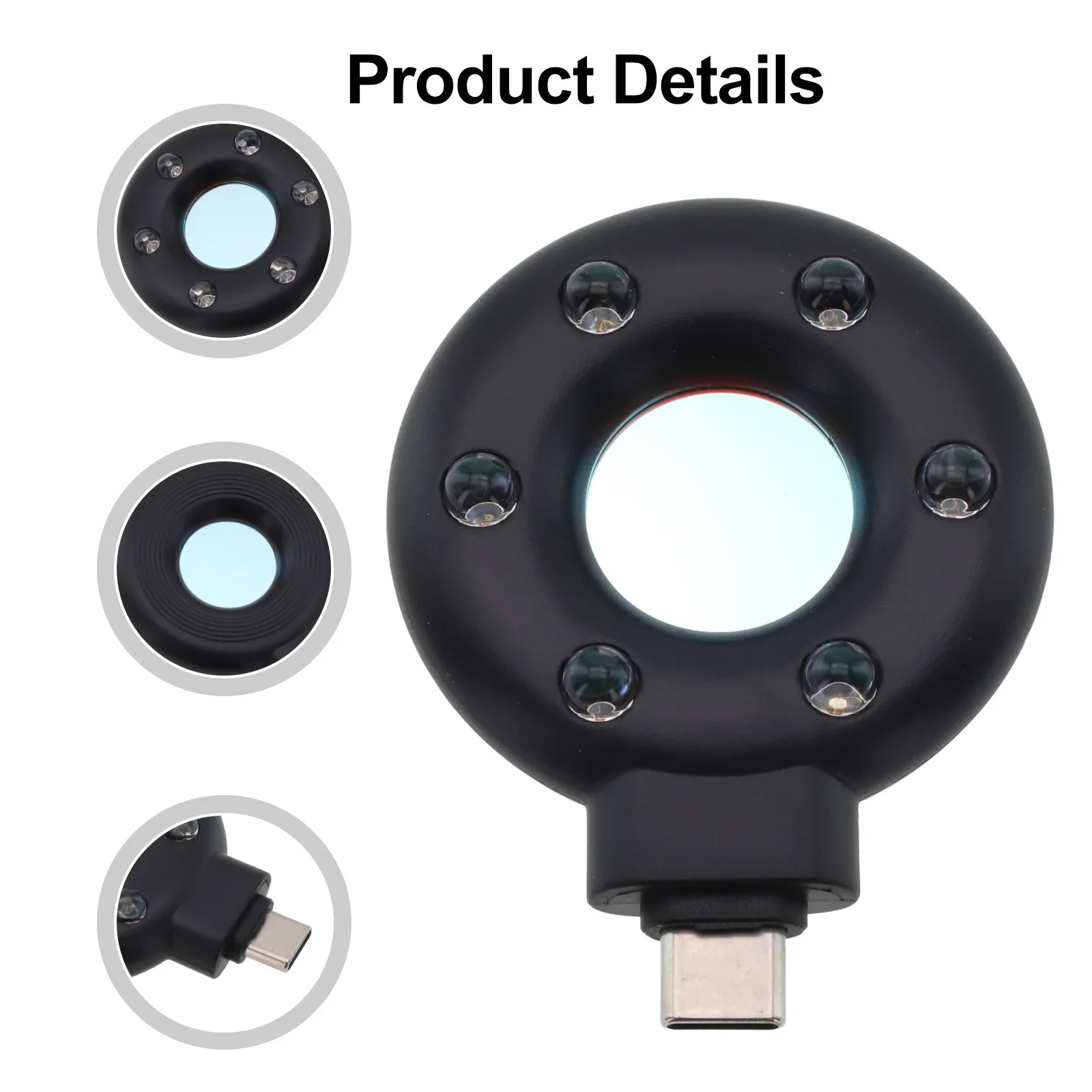 Portable Anti-camera Detector For Travel And Hotel Rental Anti Candid Hidden-Camera Infrared Detector Security Protection