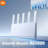 XIAOMI Router BE5000 WiFi 7 5011Mbps 2.4G/2.5GHz Network Port 512MB Memory Dual Broadband Access Network Security Protection CN 1