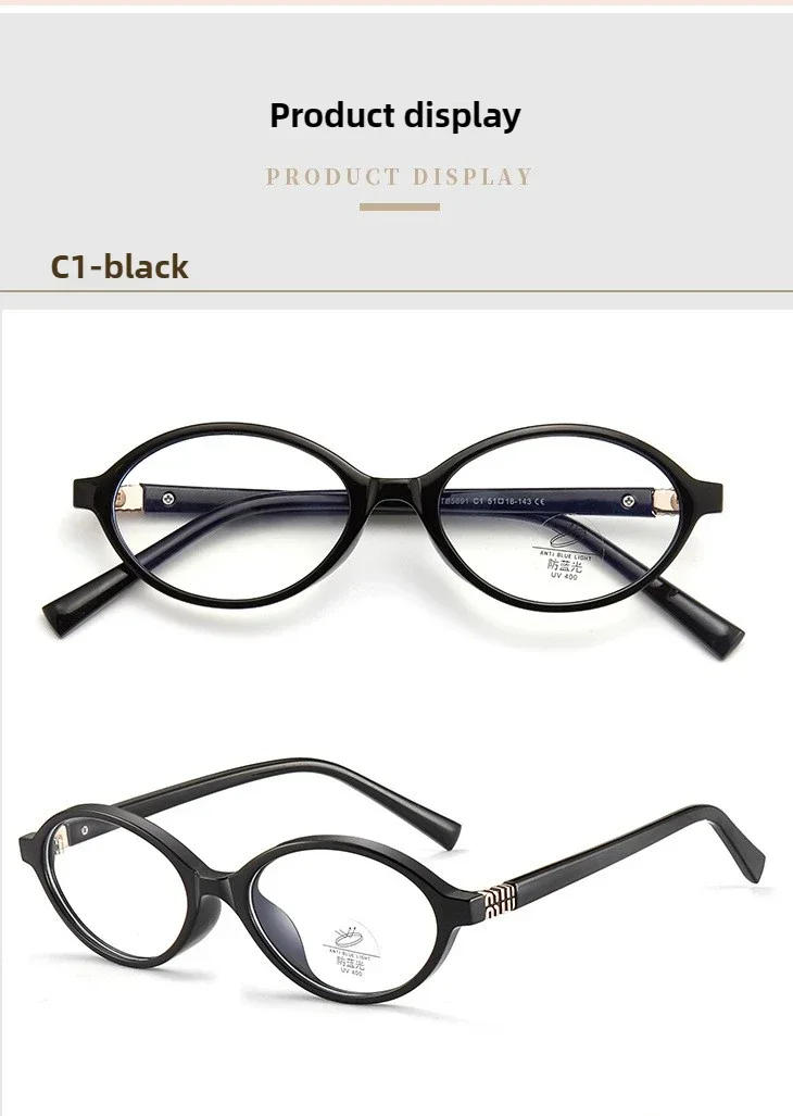 Oval Reading Glasses - Classic Oval Frames With Photochromic Lenses For Women Small Frames