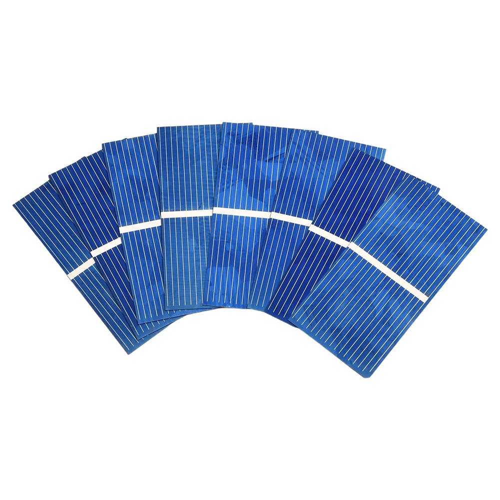 Pack of 100 Mini Polycrystalline Silicon Solar Cell Units