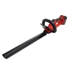 Battery Powered 20 Inch Cordless Hedge Trimmer With Double Sided Dual Action Blades 2