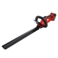 Battery Powered 20 Inch Cordless Hedge Trimmer With Double Sided Dual Action Blades 2