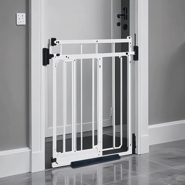 “Safety Door Anti-Tripping Deflector – Silicone Pet Isolation Fence ...