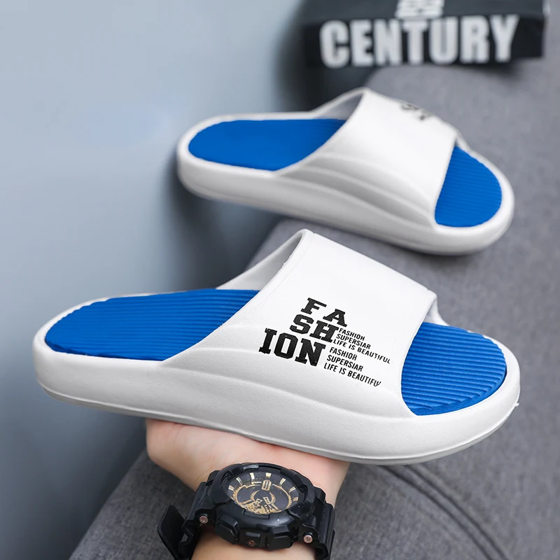 

Bread Style Couple's Slippers Trendy All-match Mens and Women Home and Outdoor Slippers Men's EVA Beach Shoe and Garden Slippers