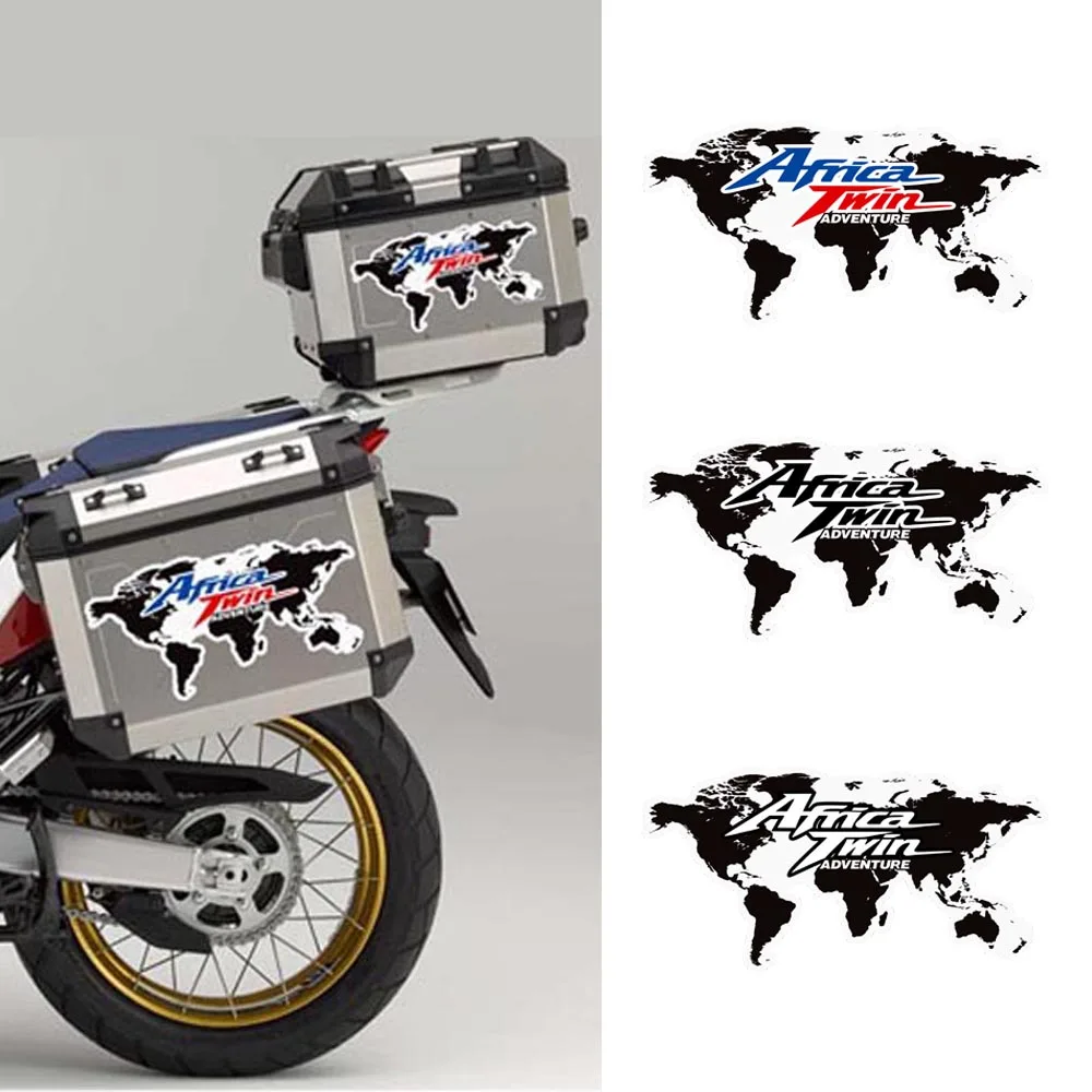 

AfricaTwin CRF 1000 1100 L For Honda Africa Twin CRF1000L CRF1100L Trunk Luggage Cases Tank Pad Protector Adventure Sticker Kit