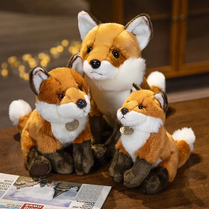 Smart Jungle Animal Soft Brown Fox Toys - China Plush Toy and Stuffed  Animal price