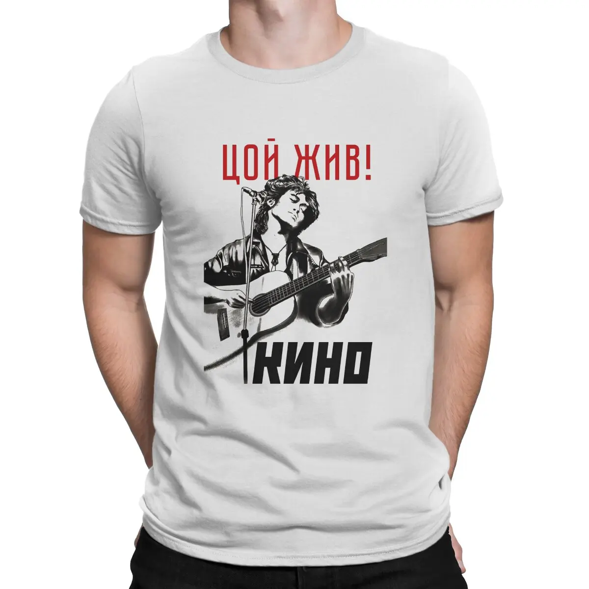 

Футболка мужская с коротким рукавом и круглым вырезом, 100% хлопок