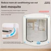 Automatic Opening Pet Cat flap Door Microchip Recognition Self-Closing QuietSeal 2-Way Entry for House Wall Glass Dog Doors 2
