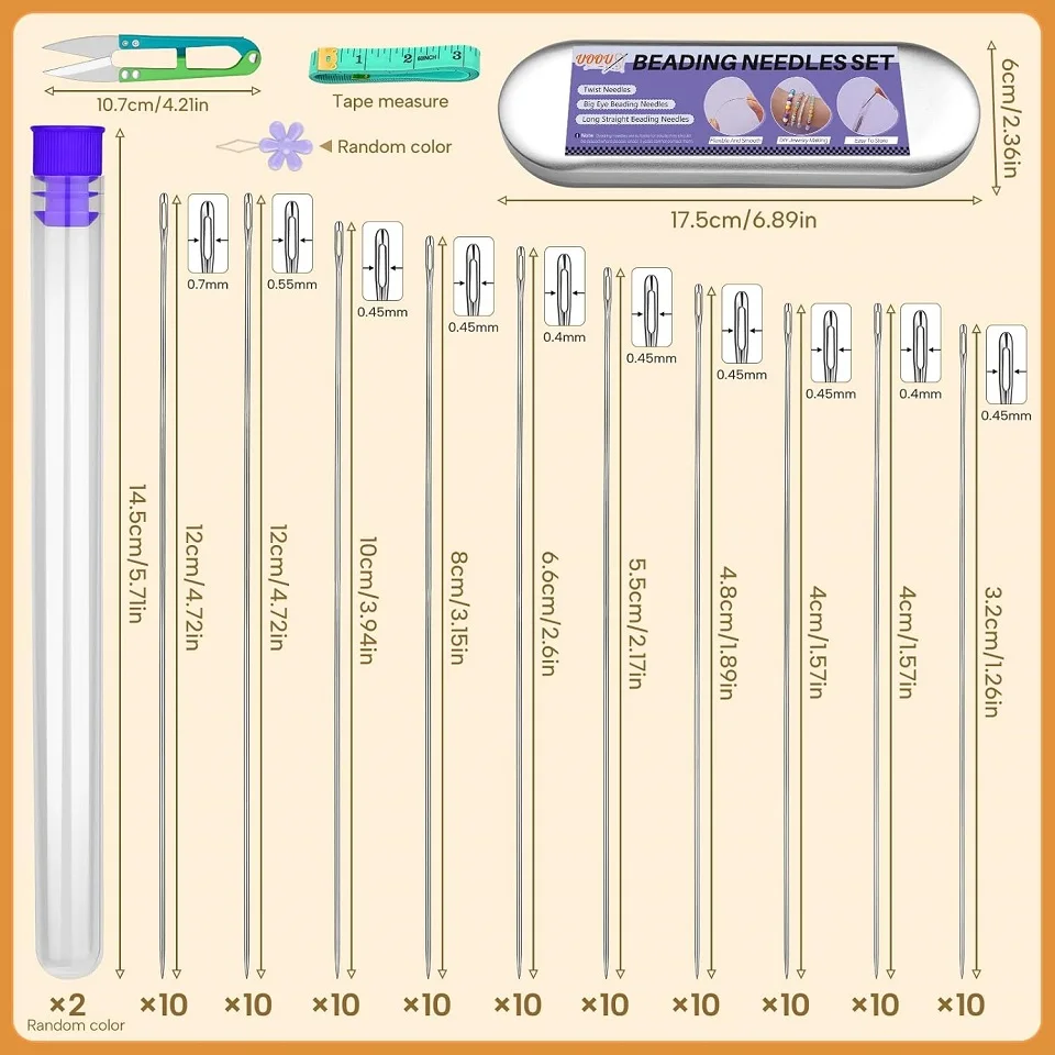 Fine Beading Needle Kit 2