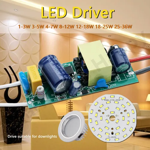 LED 드라이버 300mA 보드 1-3W 5W 4-7W 8-12W 12-18W 18-25W 25-36W LED 전원 공급 장치, led 조명 diy용 조명 변압기 6
