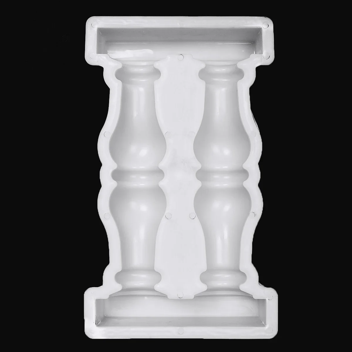 1pcs Garden Roman Column Mold Buildings Paving Molds DIY Balcony Garden Pool Fence Cement Railing Plaster Concrete Mold 50x28cm