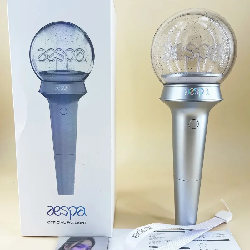 Kpop BP Lightstick Korean Light Stick and Keychain Concert Lamp Hiphop Party Flash Fluorescent Toys Fan Collection led glow sticks led sensory toys led fidget spinner bracelets