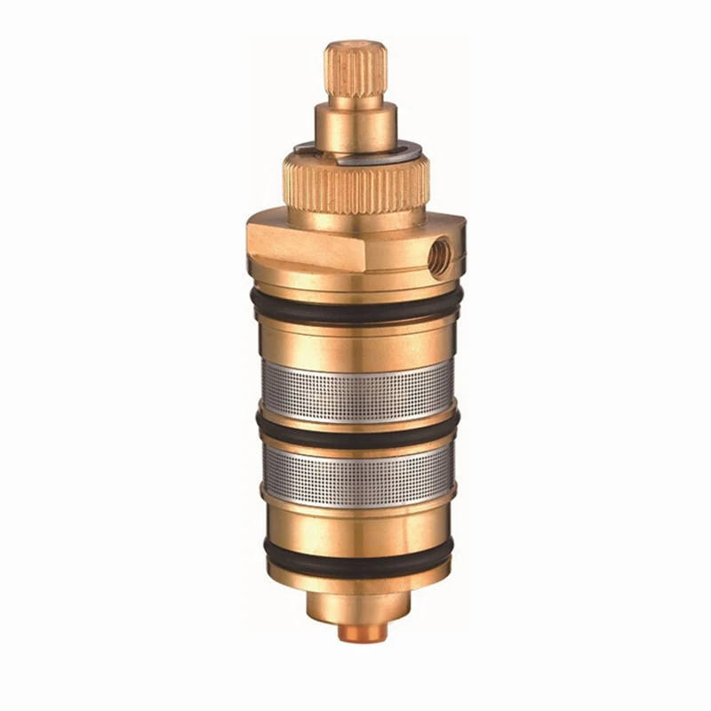 Thermostatic valve faucet cartridge bath mixer tap shower mixing valve Adjust the Mixing Water Temperature AF009 faucet cartridge thermostatic mixing valve
