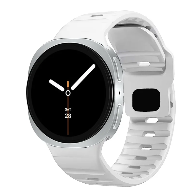 Silicone Sport Strap Bracelet for Smartwatches - Multiple Sizes