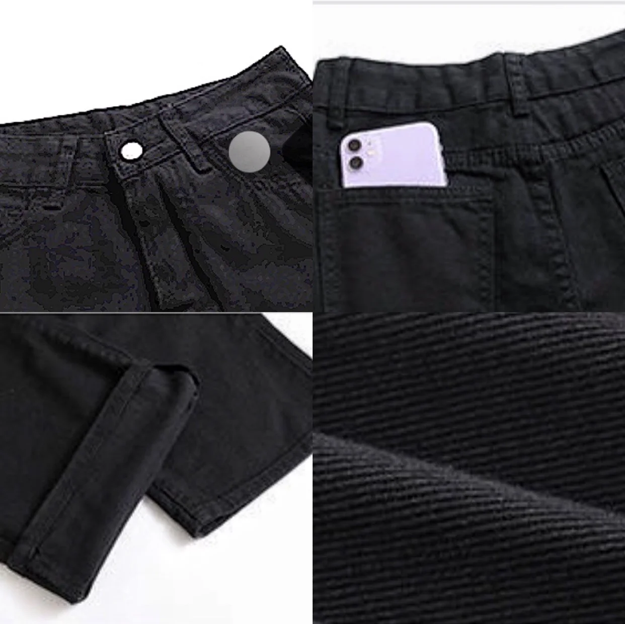 High Waist Denim Pants  2022 New Spring  Autumn  Korean Streetwear  Straight   Jeans For Teenage Girls jeans pant