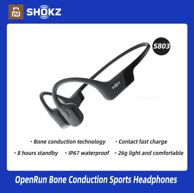 Shokz Openrun S810 Bone Conduction Headset  Shokz S810 Wireless Bone  Earphone - Earphones & Headphones - Aliexpress