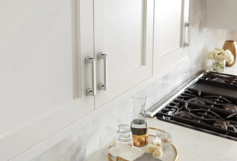 Polished Nickel 96mm Center-to-Center Cabinet Pull