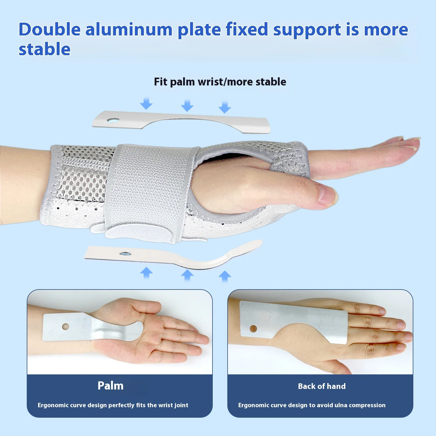 Wrist fixator, wrist guard, tendon sheath, joint support, wrist strap, male guard, female hand steel plate