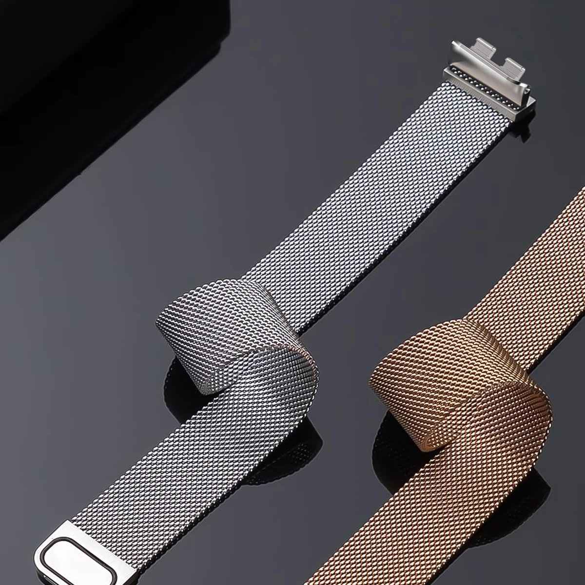 Milanese Loop Stainless Steel Magnetic Bracelet Replacement Strap