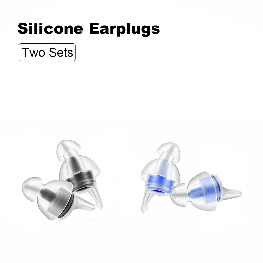 High Fidelity Reusable Earplugs for Concerts & Musicians - Premium Noise Reduction & Hypoallergenic Protection
