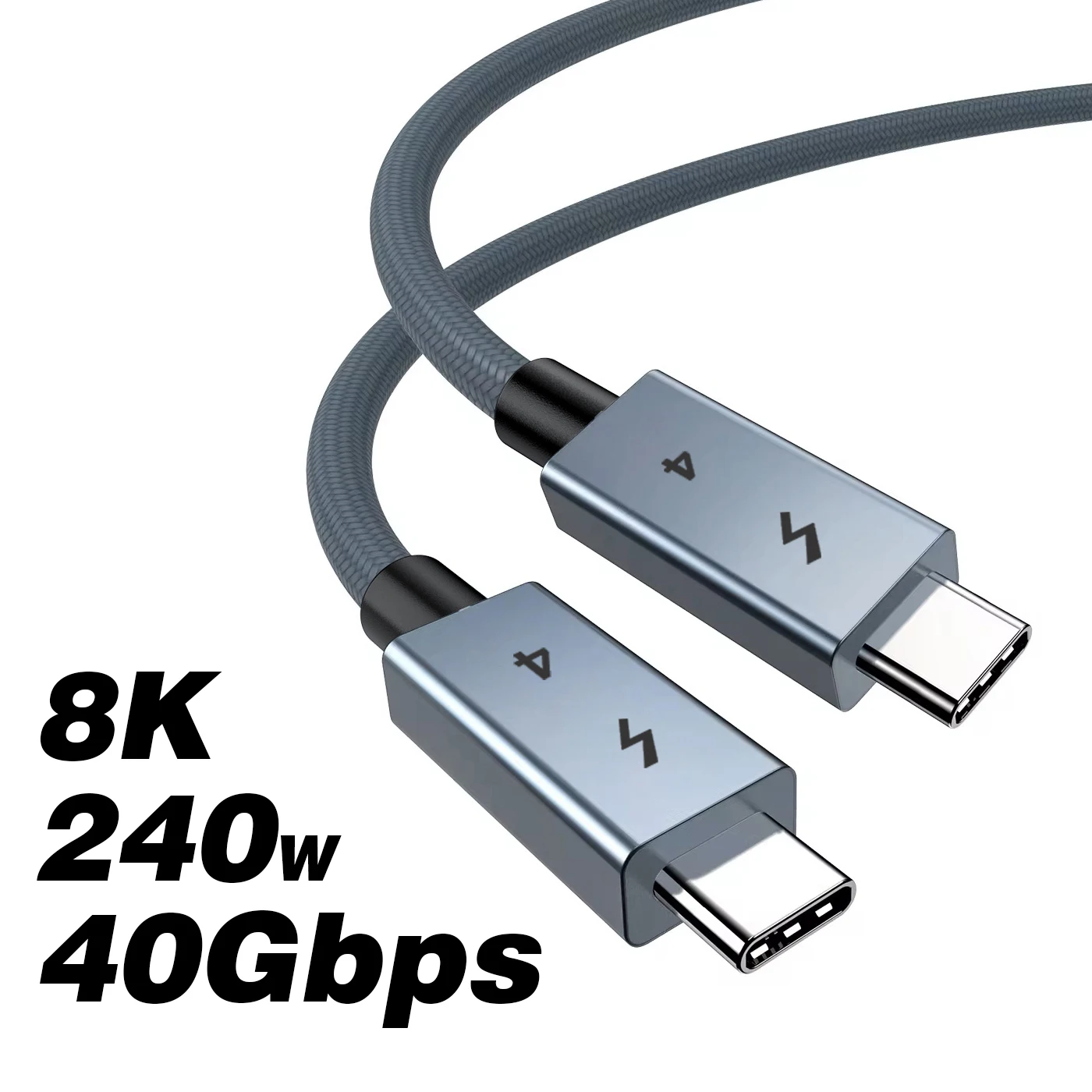 ตัวเลือกสินค้า สาย USB-C 40Gbps ชาร์จเร็ว 240W สำหรับ MacBook Air