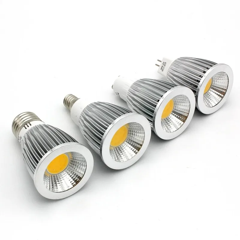 

High Power 9W 12W 15W Dimmable Led Bulb Spotlight GU10 GU5.3 E27 E14 Bayonet Red Green Blue Yellow Spot Light 110V 220V
