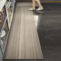 Carpet for Kitchen Marble Pattern Floor Mat Non-slip Oil-proof Pvc Waterproof Leather Long Strip Rug Alfombras De Cocina 주방바닥매트 2