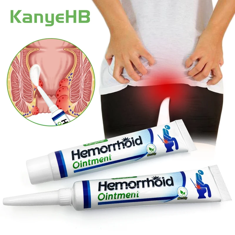2PcsHemorrhoidOintmentTreatInternalAndExternalHemorrhoidAnal