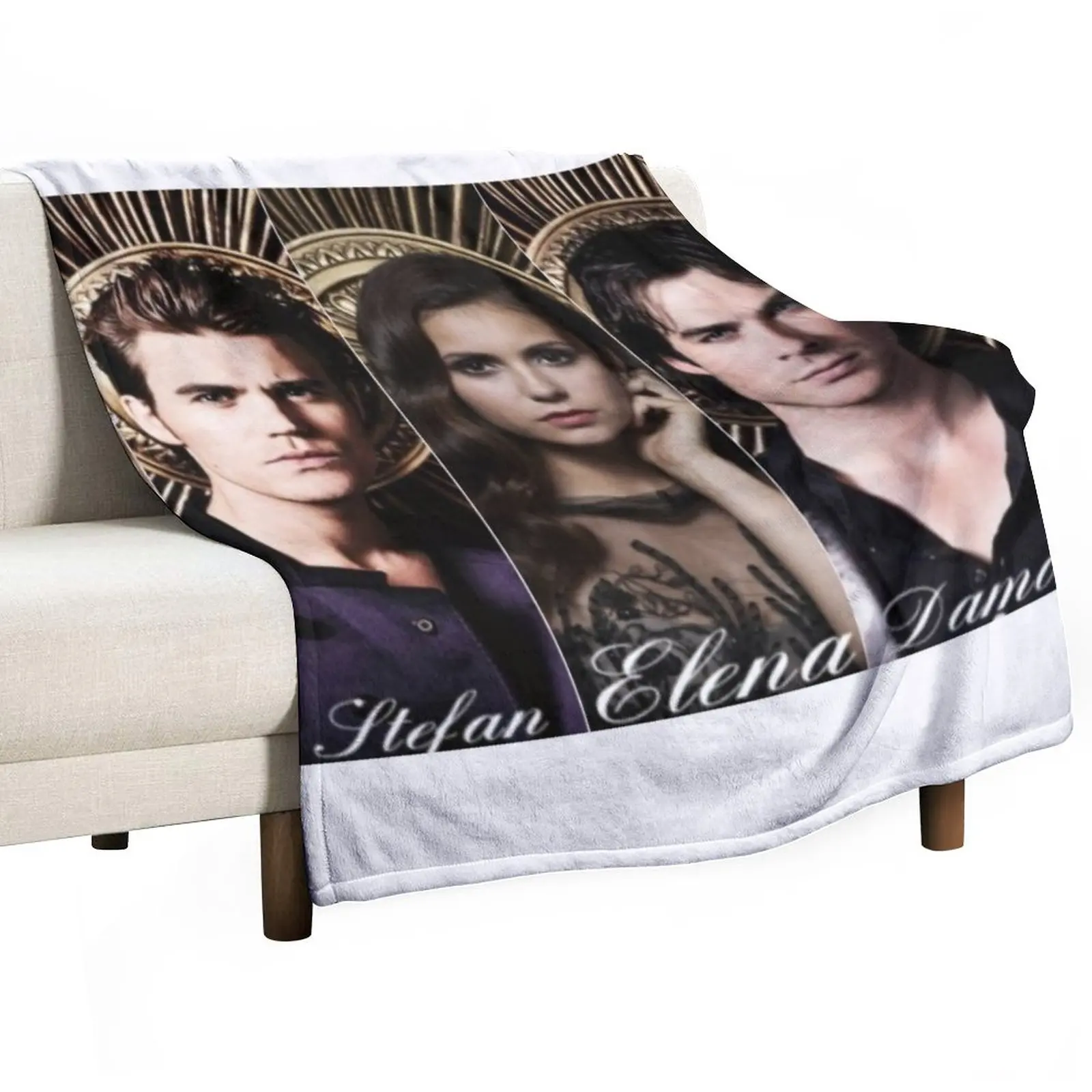 

Tvd Cast Photoshoot Throw Blanket Single Thins Blankets