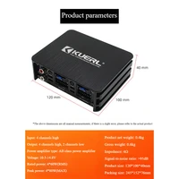 Android System Large Screen Special Amplifier Car Audio Lossless Upgrade 4-way DSP-intelligent Digital Audio Processor 2