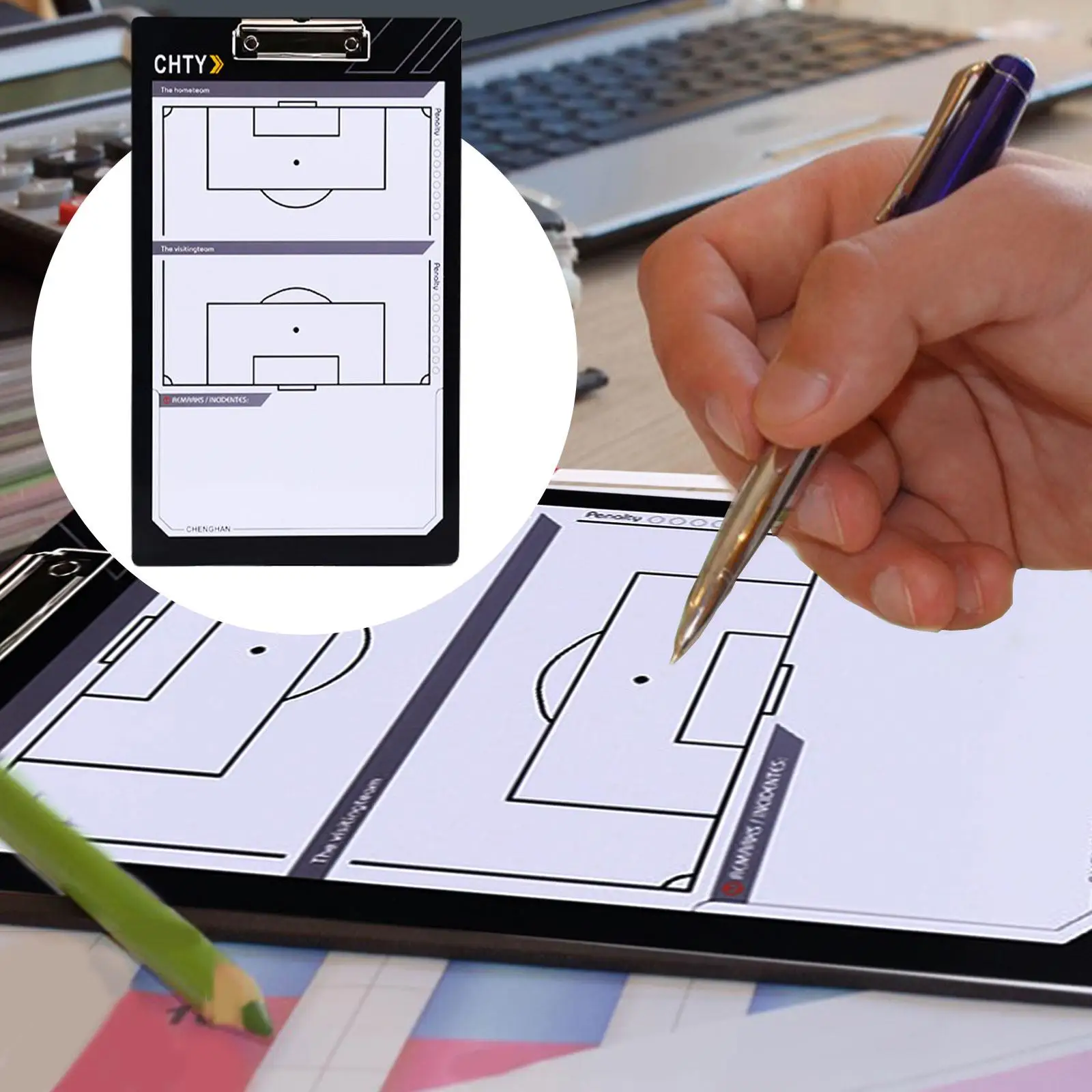 Coaching Board Coaches Clipboard Strategy Board for Strategizing Training