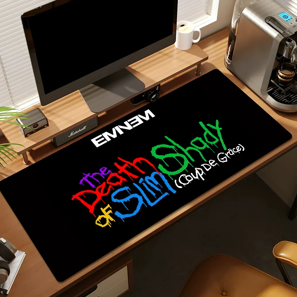 Eminem The Death of Slim Shady Mouse Pad Protector Office Gaming Accessories Laptop Gamer Cabinet Non Slip 4