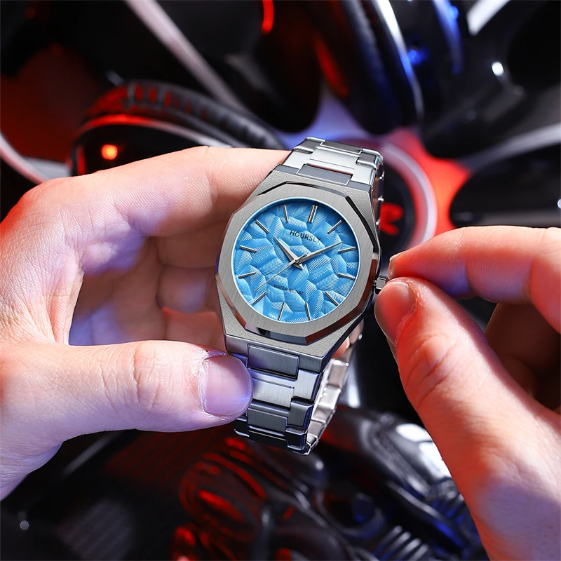 ساعة للرجال أصلية من أفضل العلامات التجارية بالكام...