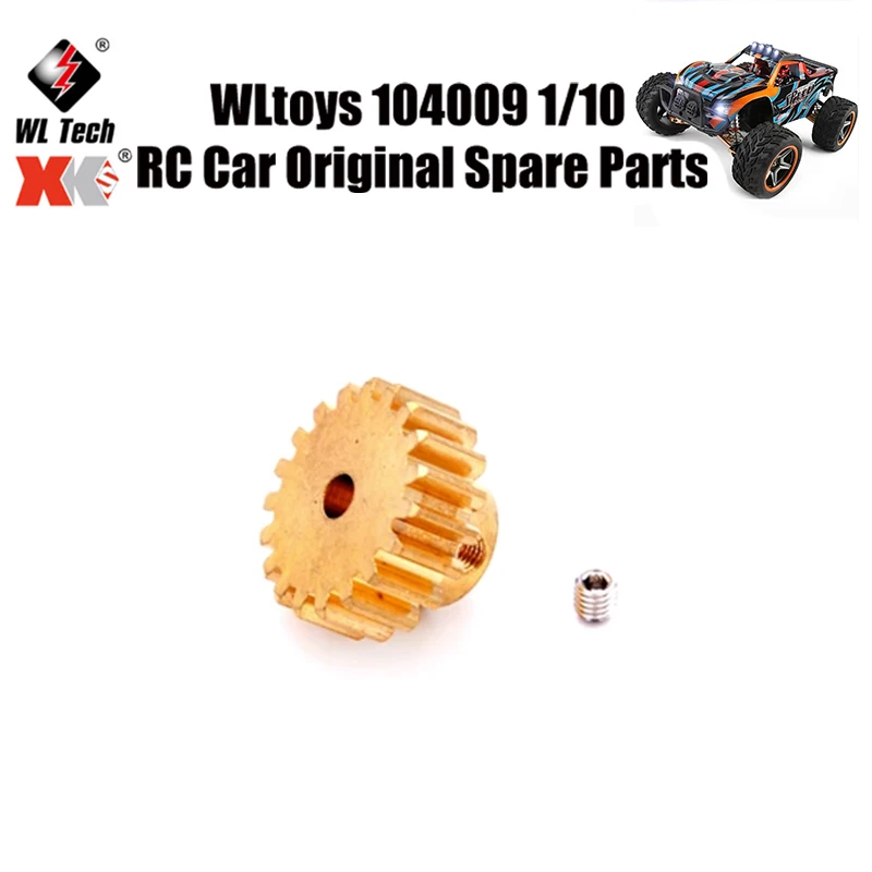 

WLtoys 104009 1/10 RC Car Original Spare Parts 12401-0297 Motor Gear Spare Parts