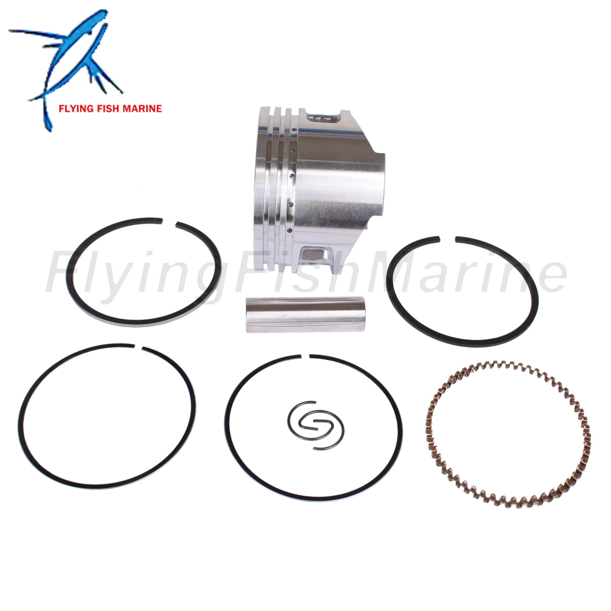 

Подвесной мотор 68D-E1631-00-96 STD поршневой комплект & 68D-E1603-00 кольцо для Yamaha 4HP / F4-04020200 для Parsun HDX, 59 мм STD