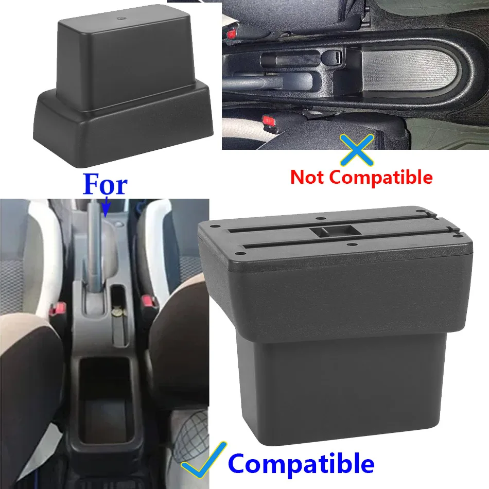 닛산 노트 E-파워 암레스트 박스 닛산 노트 차량용 암레스트 수납 박스 전용 인테리어 개조 차량 액세서리 2016-2022