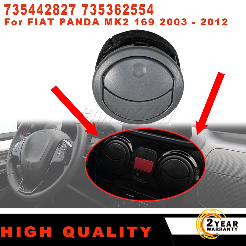 MOULURE CENTRALE TABLEAU de Bord FIAT Panda 3 Series EUR 83,66