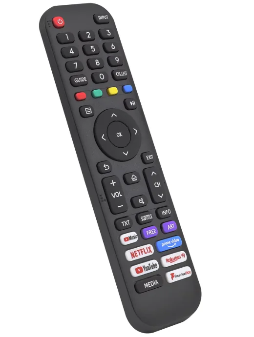 New Replacement Hisense Smart TV Universal Remote with Netflix,Prime Video,YouTube,Rakuten TV Buttons