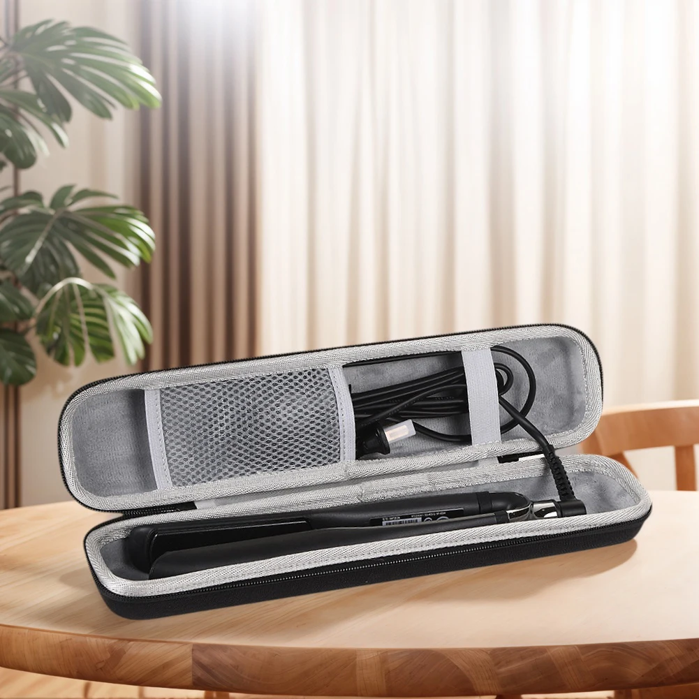 Curling Iron Storage Bag Waterproof Curling Clip Storage Box Multi-Function Hair Clip Storage Bag for Outdoor Travel Commute