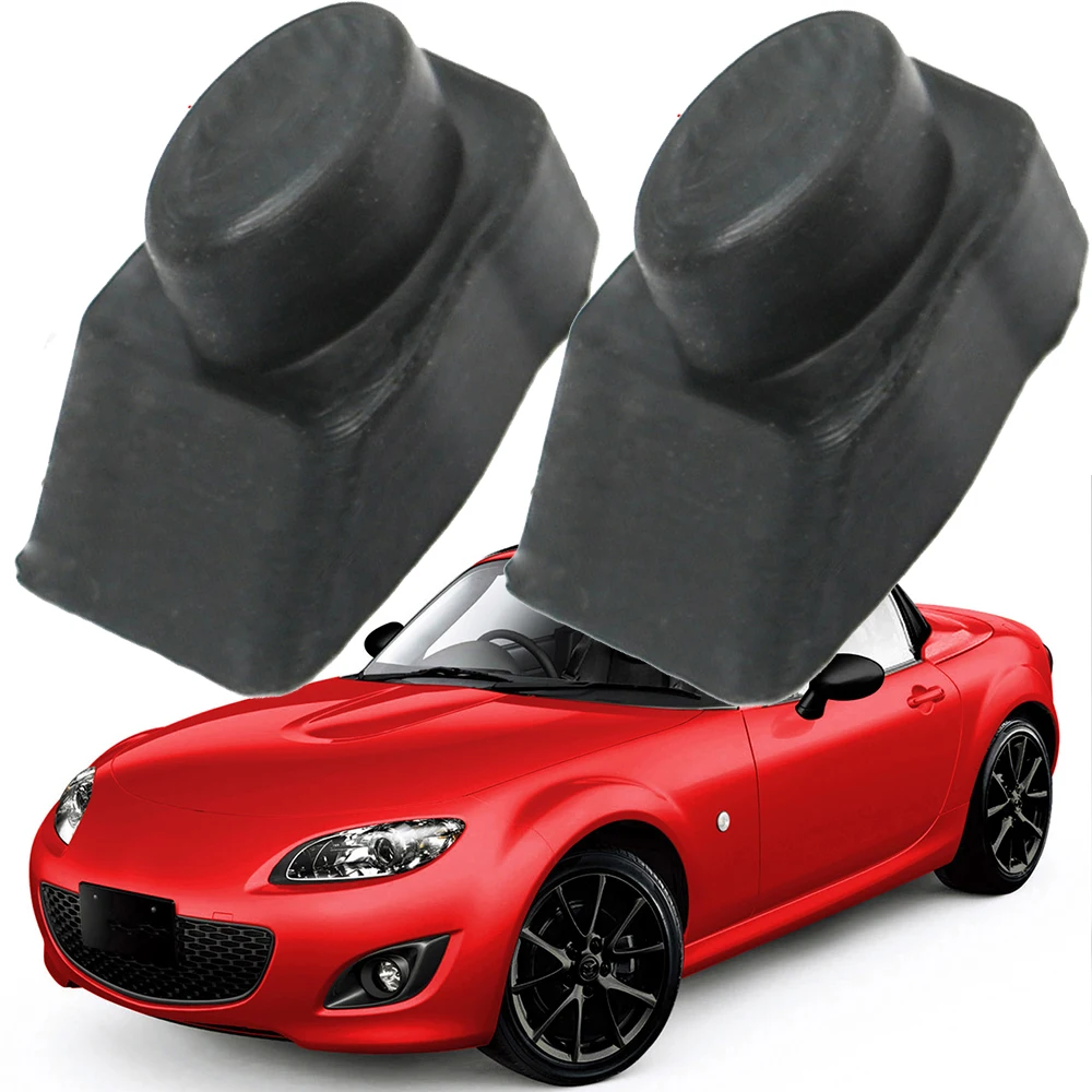 2-Pack Door Lock Smart Keyless Switch Button Caps For Mazda 6, Speed 6, RX8, CX7, CX9