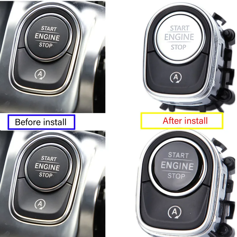 Car Window Switch Seat Heating Button Trim Cover For Mercedes Benz A B CLA GLE GLB GLA Class W177 W247 C118 W118 W167 X247 H247