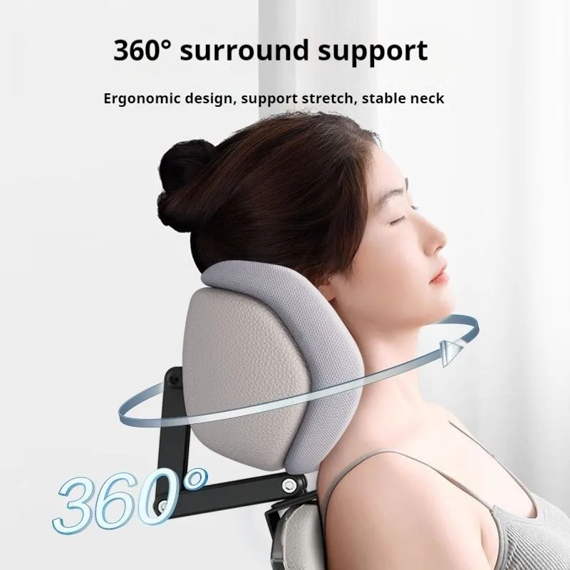 Chair Headrest Universal Ergonomic Office Chair Head Pillow Adjustable Support Cushion Work Home School Chair Head Pillow