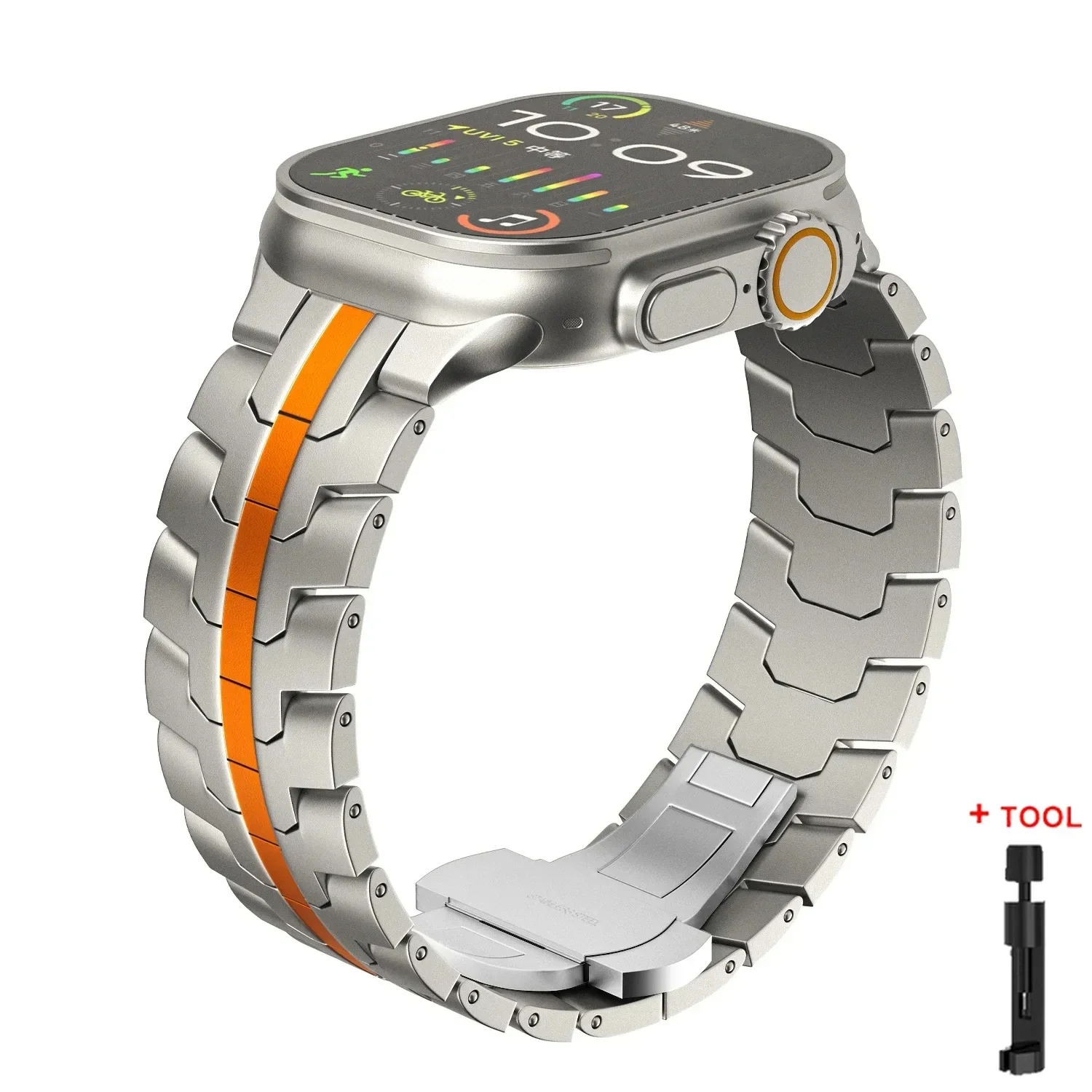 Premium Metal Strap for Apple Watch - Business Bracelet Edition