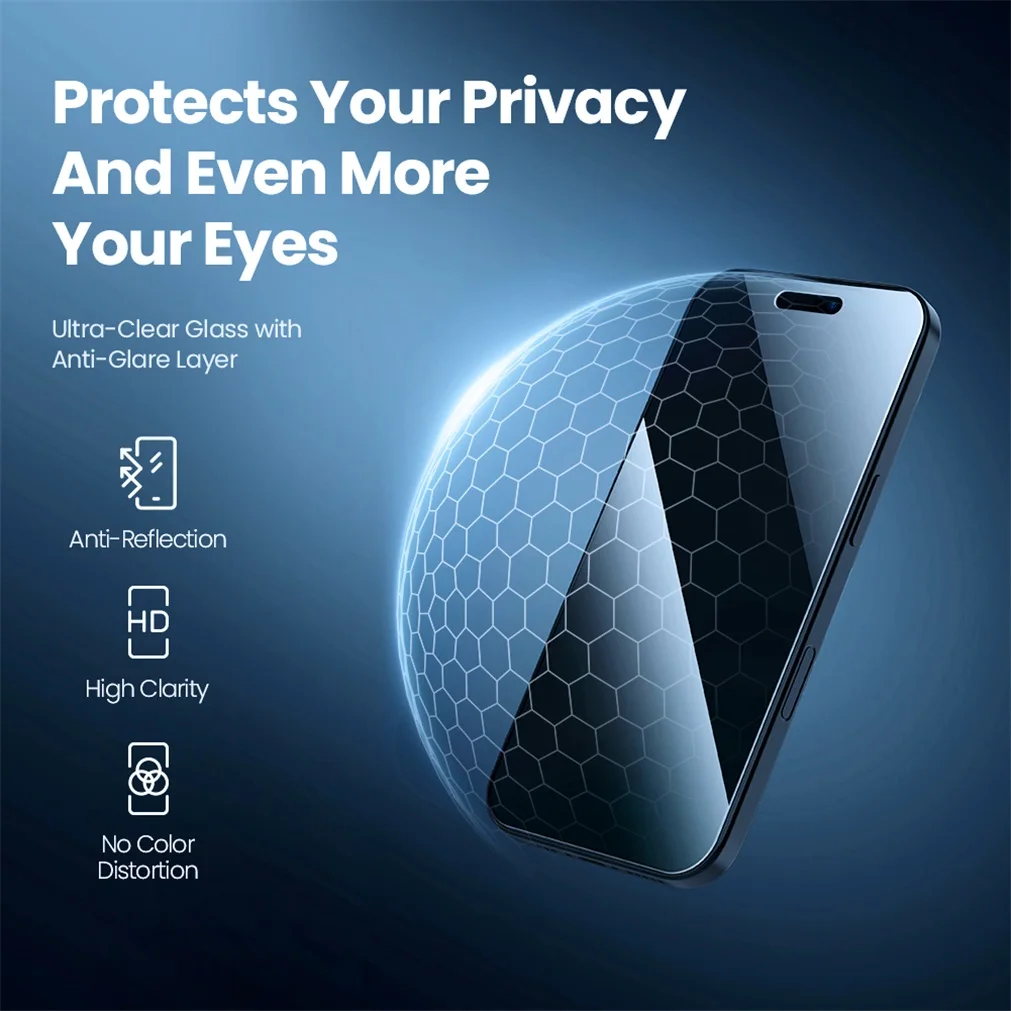 Защитное стекло Nillkin Guardian Full Coverage Privacy для iPhone 17, iPhone 17 Air, iPhone 17 Pro, iPhone 17 Pro Max