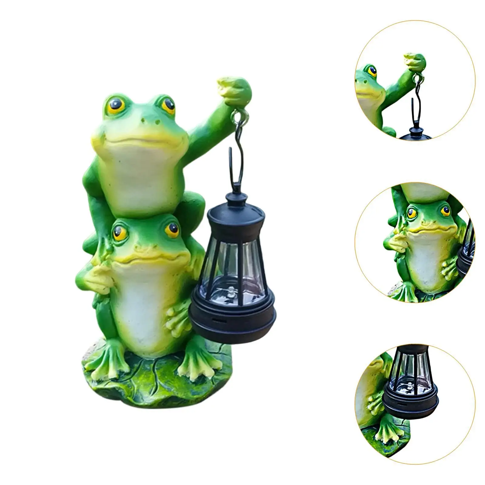 Solar Frog Garden Ornament 5