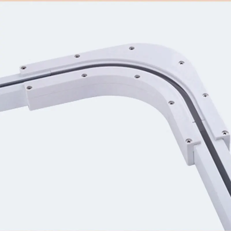 Grau Cortina Elétrica Trilha Trilho Junção Suporte Conector para u tipo l Janela para Xiaomi Dooya Trilha Alta Qualidade 90 ° 135 °