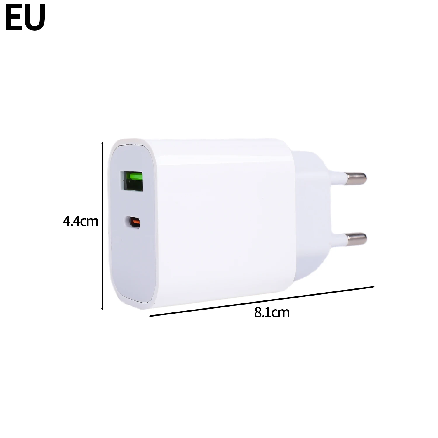 ตัวเลือกสินค้า USB-C 20W ชาร์จเร็ว 2 พอร์ต ใช้ได้กับทุกอุปกรณ์