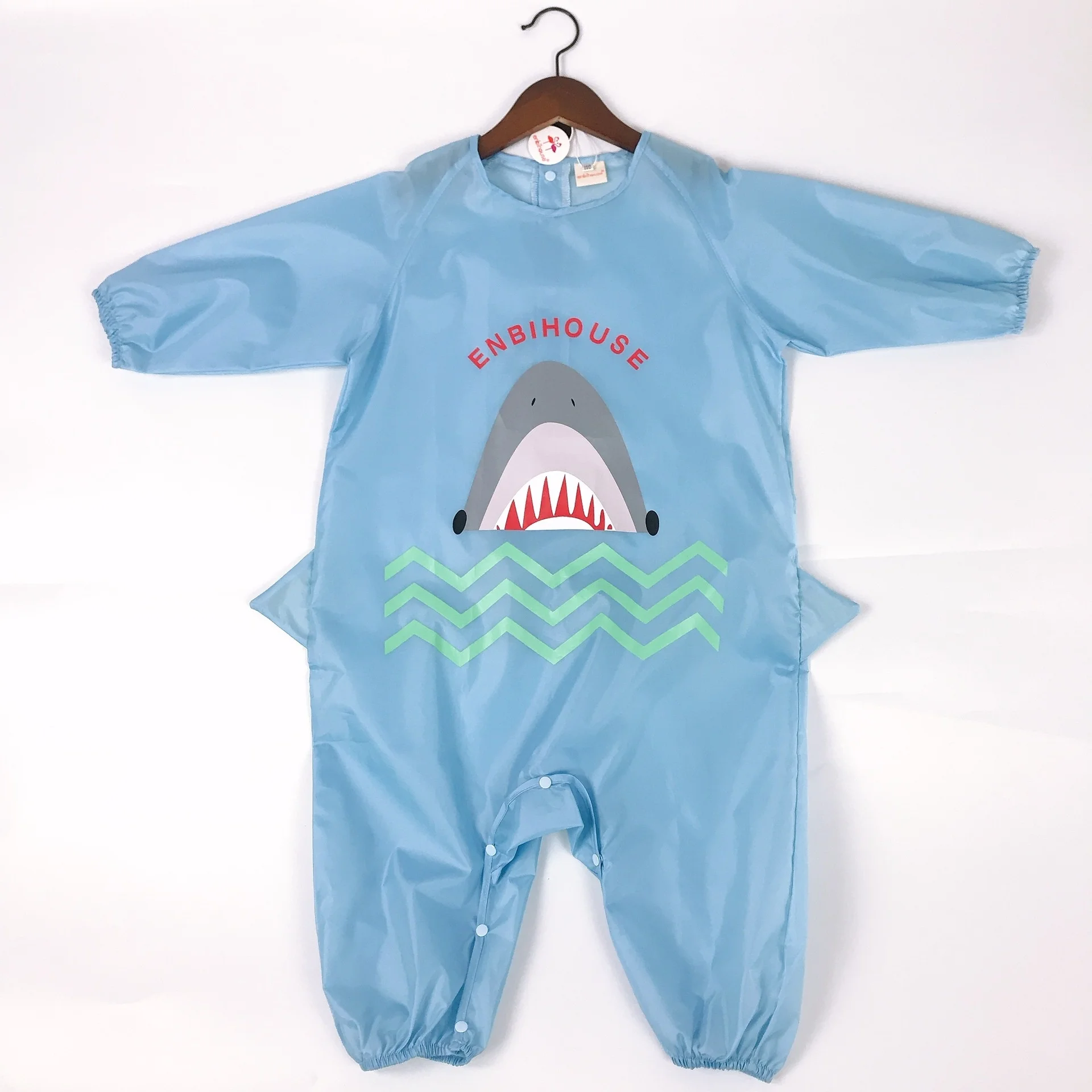

Overalls Waterproof Lightweight Girls Baby One-piece Coverall Eating Painting Boys Activities Rompers Cartoon Shower 1-6 Years